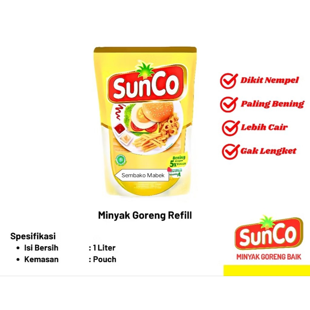 

Sunco Minyak Goreng / minyak sawit