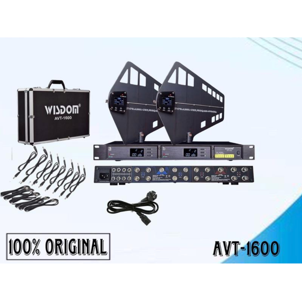 Wisdom AVT1600 / AVT-1600 - Wireless Antena Distributor Amplifier Wisdom