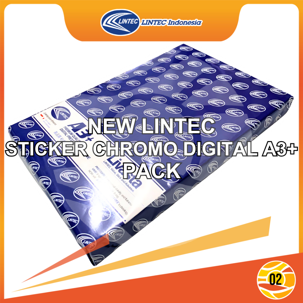 

Lintec Sticker Label Chromo Bontak A3+ New Stiker Kromo Glossy Digital Print - Pack