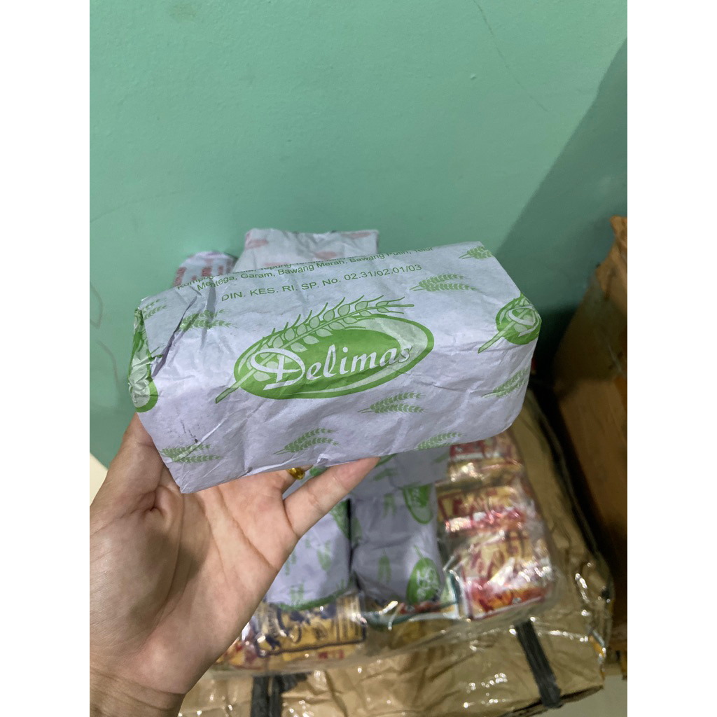 

roti kacang hijau merk delimas