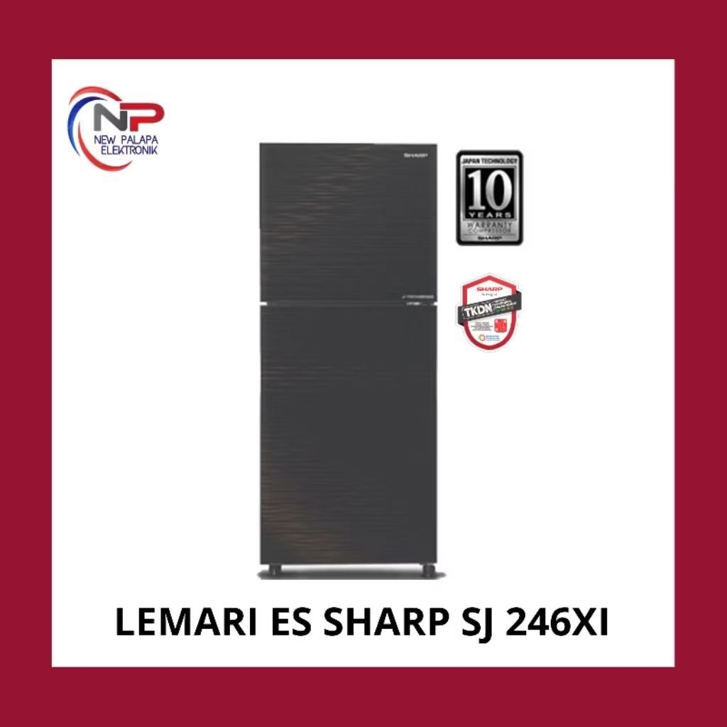 LEMARI ES SHARP SJ-246XI INVERTER