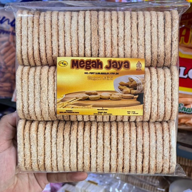 

SAGON BAKAR KELAPA MEGAH JAYA 500gr ALMA.SNACK