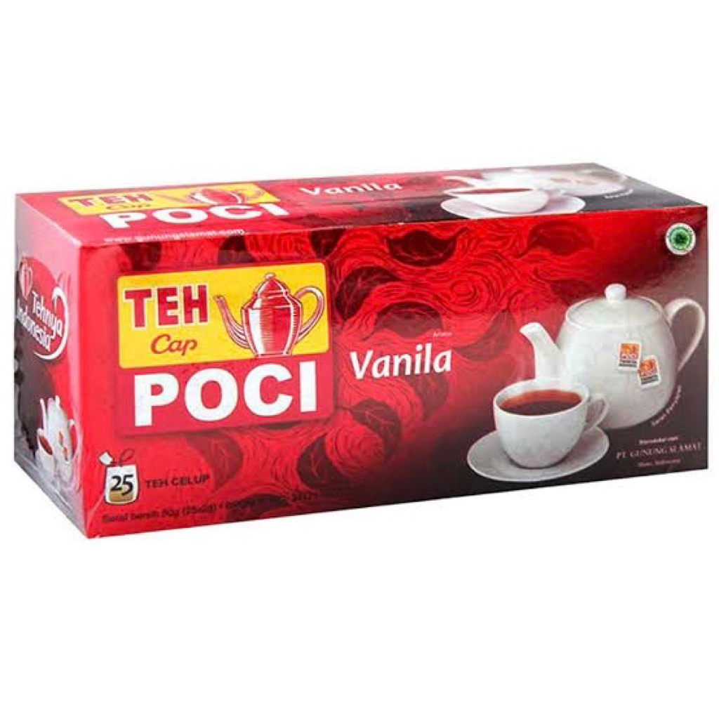 

TEH POCI CELUP MELATI / VANILA / LEMON / ASLI / ISI 25 & ISI 15