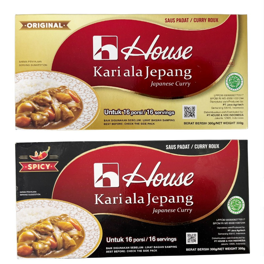 

HOUSE Kari Ala Jepang Japanese Curry Block 300gr