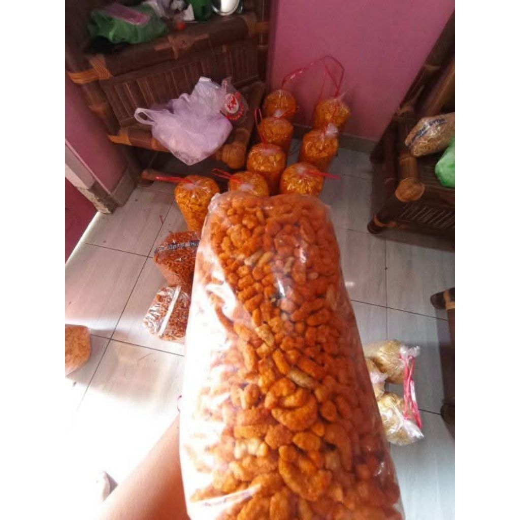 

REMUKAN 1 KILO LANTING UDANG / REMAHAN SLONDOK UDANG BERAT 1 KG