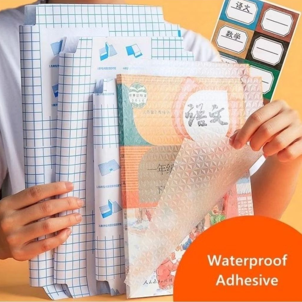 

Sampul Buku Stiker PVC Film Buram Pelindung Buku Tulis Tahan Air Dengan Perekat