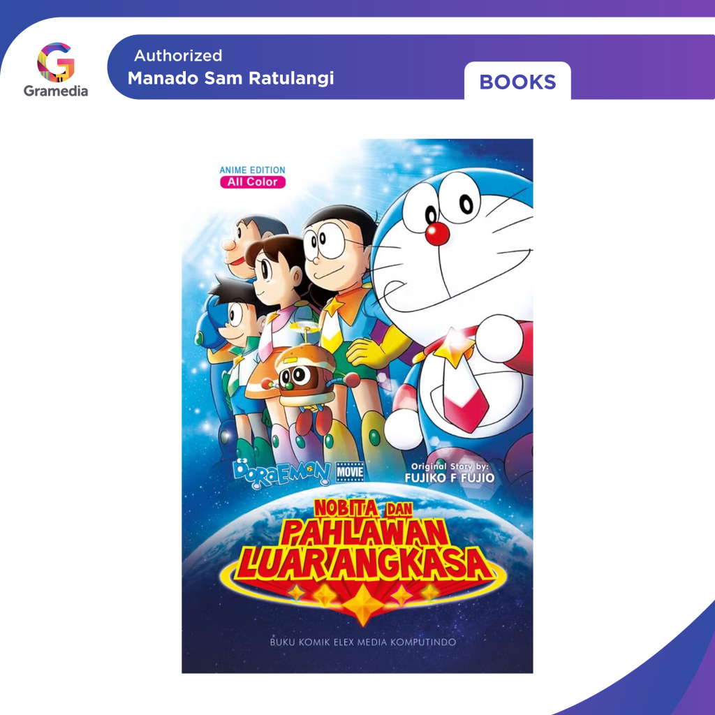 Gramedia Manado-Doraemon Movie: Nobita dan Pahlawan Luar Angkasa