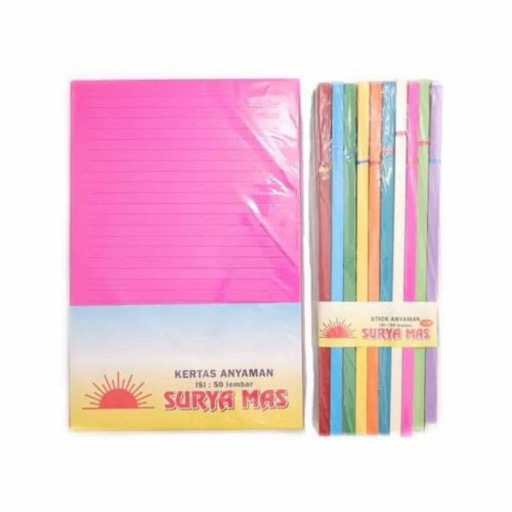 

PAPER WEAVING SET KERTAS ANYAMAN