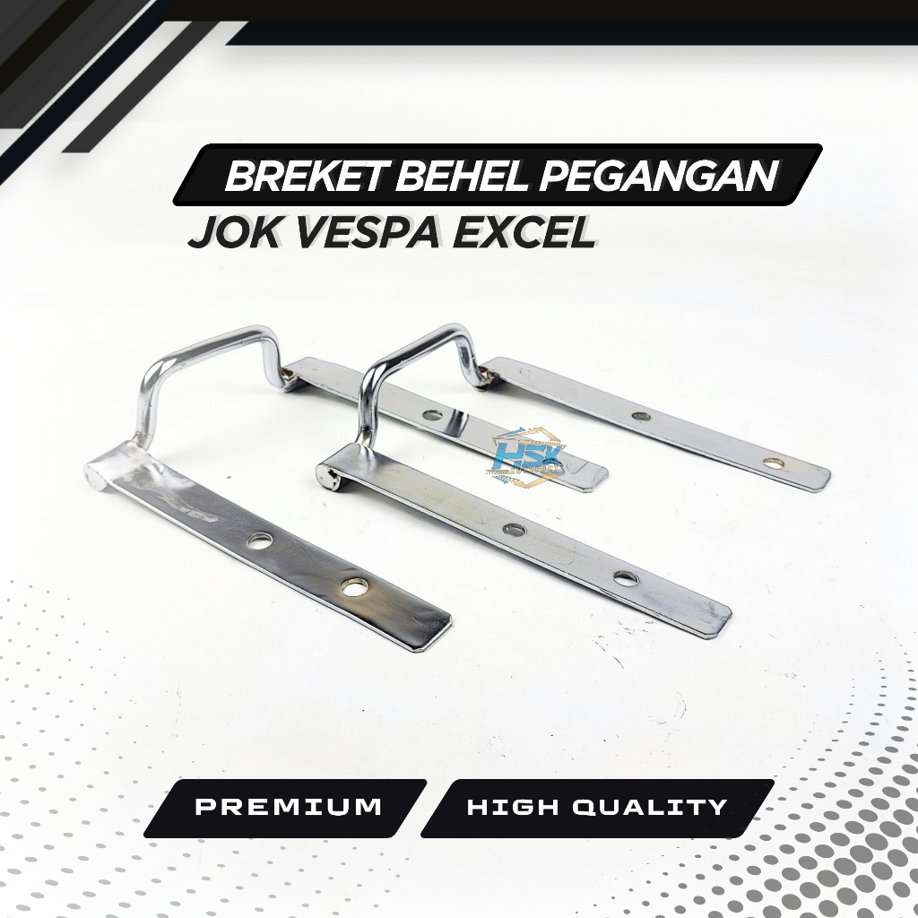 Behel Breket Jok Tarikan Pegangan Vespa Excel Exclusive