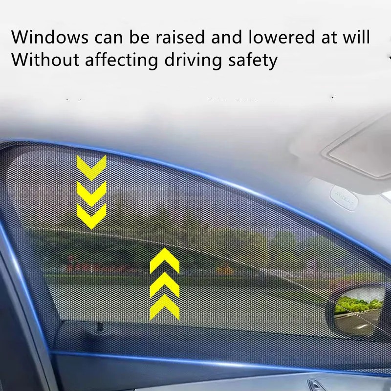 Sunshade Tirai Mobil / Tirai Panas Mobil / Untuk Jendela Samping Mobil Tirai Mobil Premium Terbaik