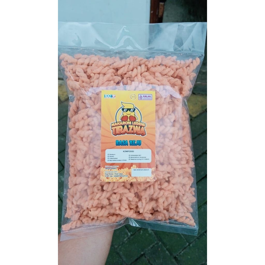 

Makaroni Spiral Tirazwa rasa KEJU MANIS