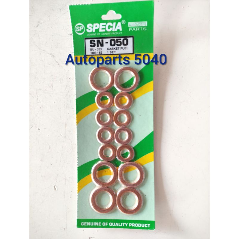 Ring seat nozzle injektor panther 2300cc 2500cc kbd26 c223 c190 c240 specia 1set sesuai gambar