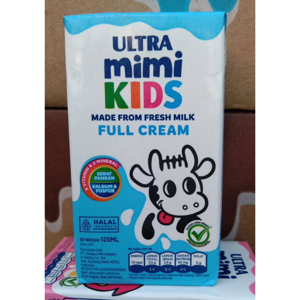 

Ultra Mimi Kids Full Cream 125ML - (1 DUS ISI 40)