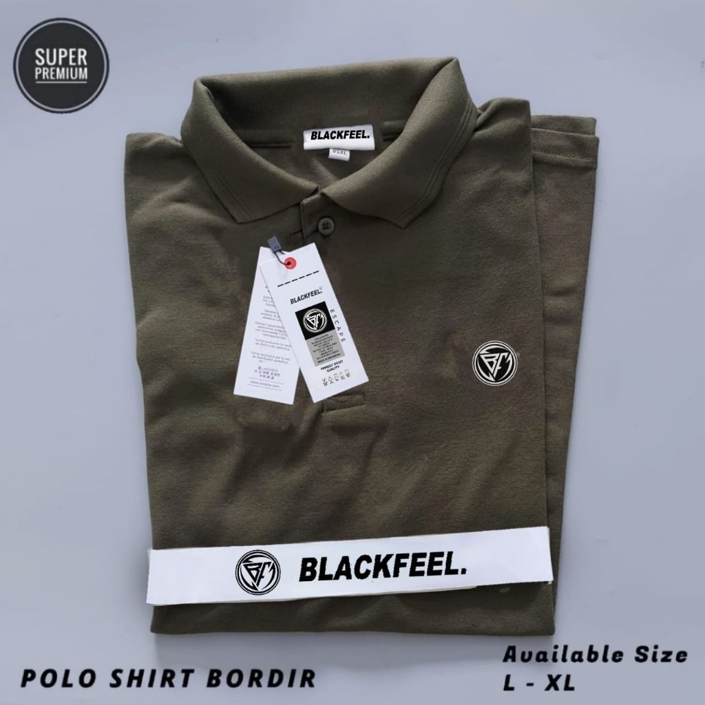 Polo Shirt Pria / Kaos Polo Knit Kerah / Baju Polo Berkerah Motif Pria Premium