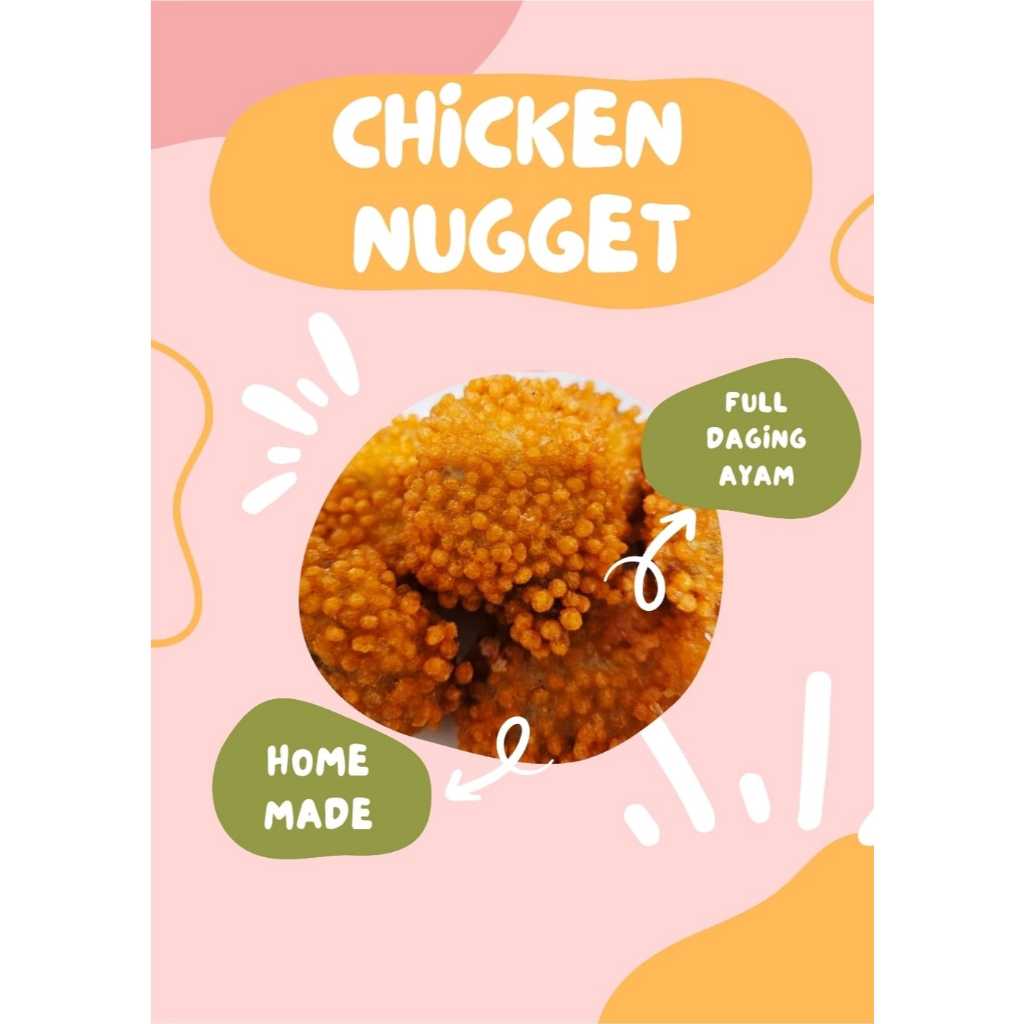 

CLOREN chicken nugget full daging nugget sehat frozen food