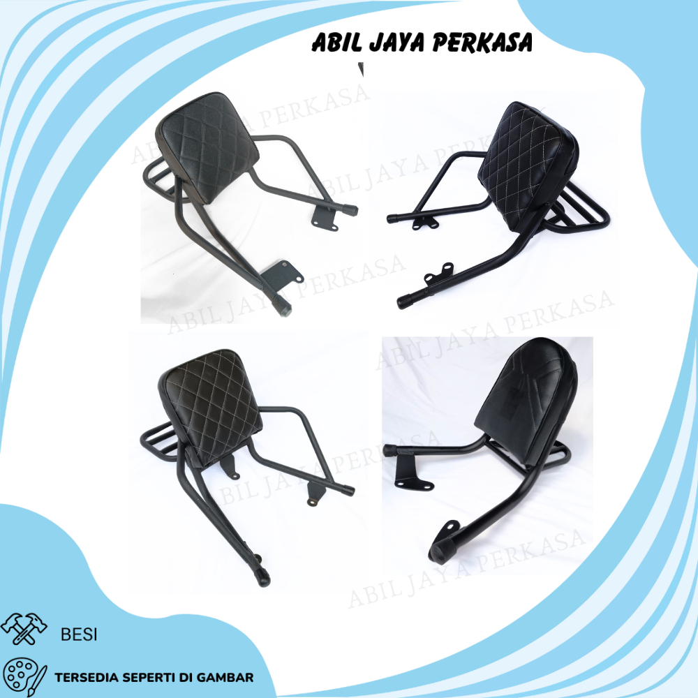 SANDARAN SENDERAN JOK BELAKANG MOTOR ALL BEAT STREET DELUXE FI KARBU SENDERAN JOK MOTOR SCOOPY NMAX 