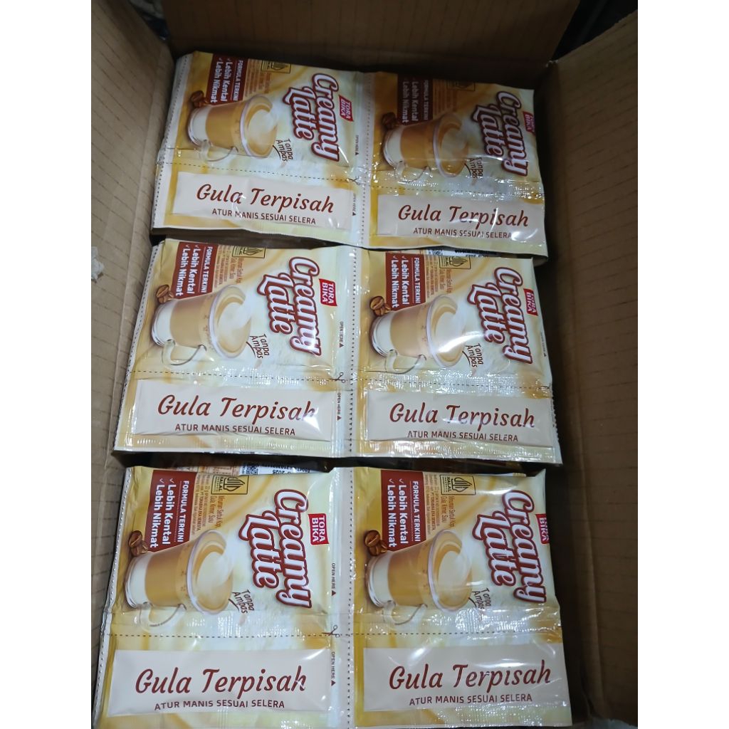 

Creamy Latte/Torabika Crimi Latte 10pcs( 1renceng)