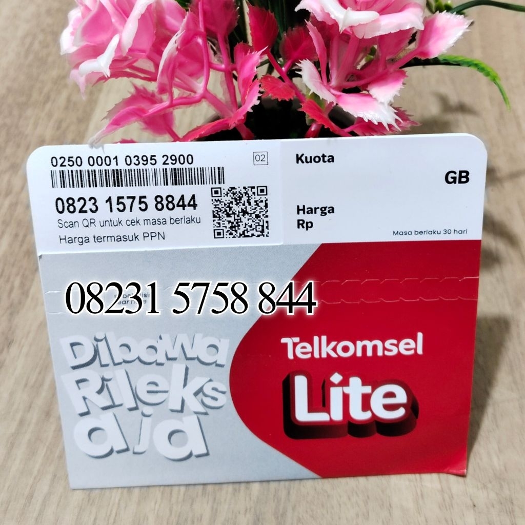 Nomor cantik Telkomsel 5758
