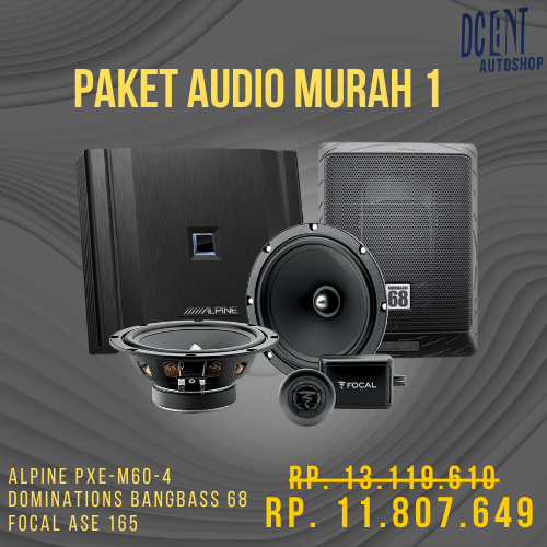 Paket Audio Mobil - Paket Audio Mobil Murah Kualitas Premium 100%