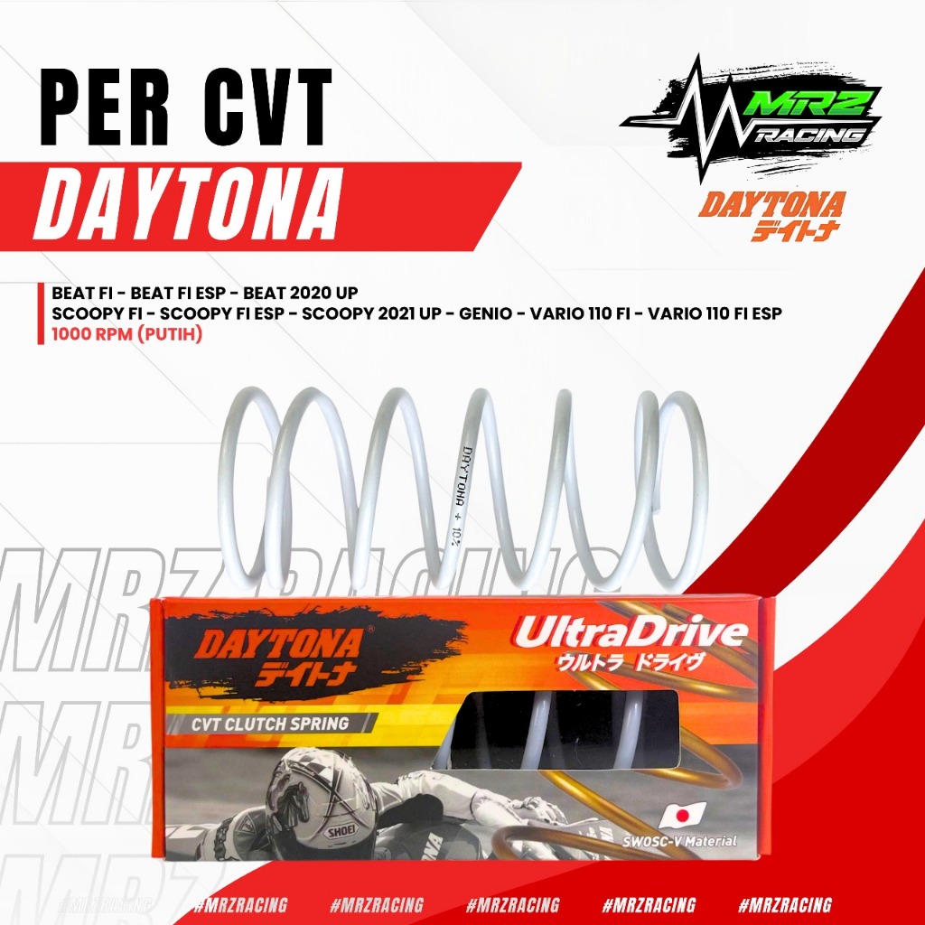Per CVT Daytona 1000RPM 10% Beat - Scoopy FI ESP Genio Per CVT Original Daytona Racing Scoopy 2021