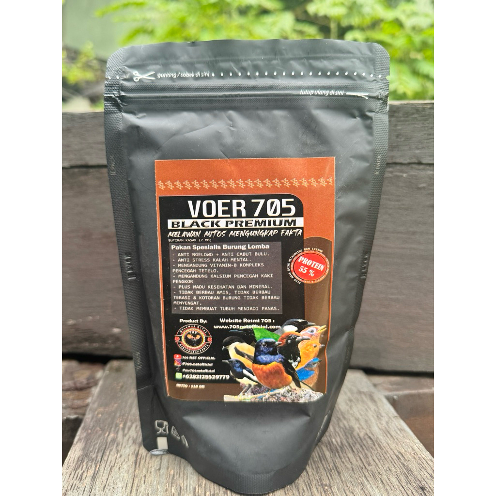 voer 705 black premium 110 gram