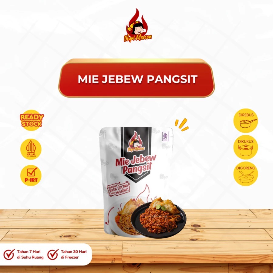 

MIE NYEBEW PANGSIT NYAI MERCON