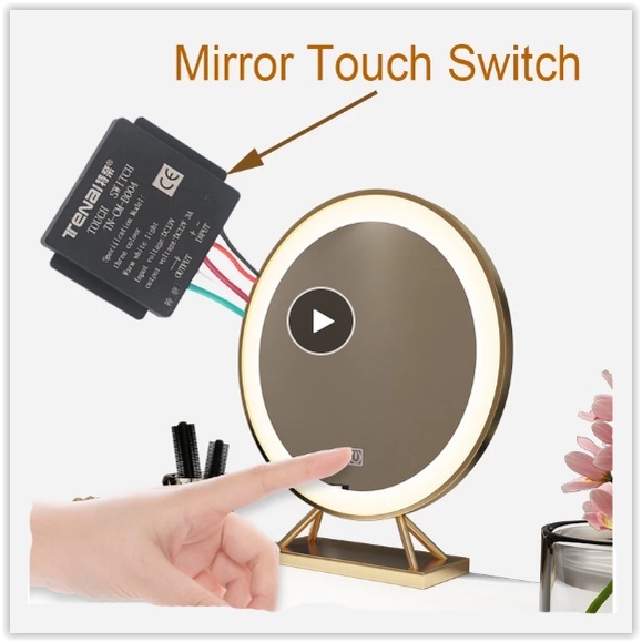 Bathroom Mirror Switch Touch Sensor For Led Light 5-12v/Saklar Sensor