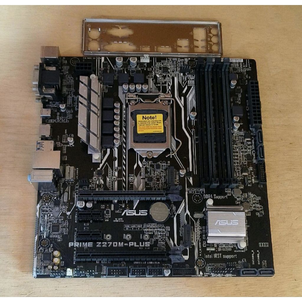 MOBO/MOTHERBOAD ASUS Z270M / LGA 1151 NVME/M2.SATA, 4 SLOT RAM DDR4  GEN 6 GEN 7