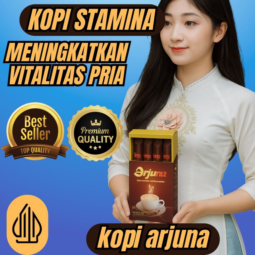 

kopi arjuna kopi herbal stamina pria minuman berenergi dengan bahan alami original bpom 1box 5 sachet