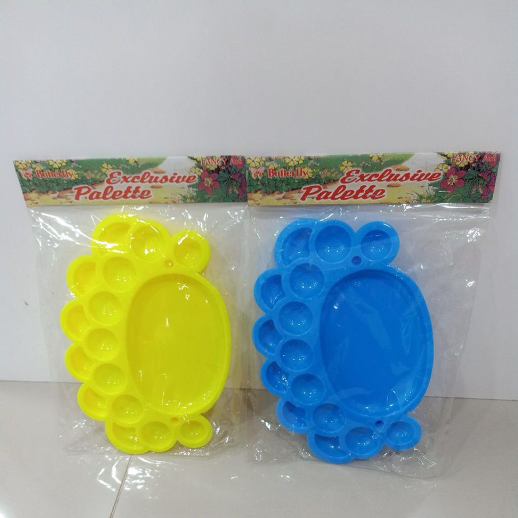 

Piring Cat Air /Palet Palette Lukis Acrylic /Tempat Wadah Cat Air