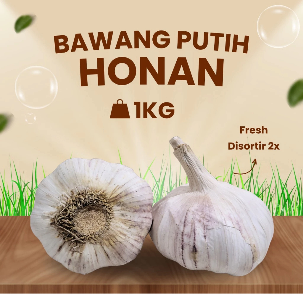 

Bawang Putih Banci Honan 1Kg