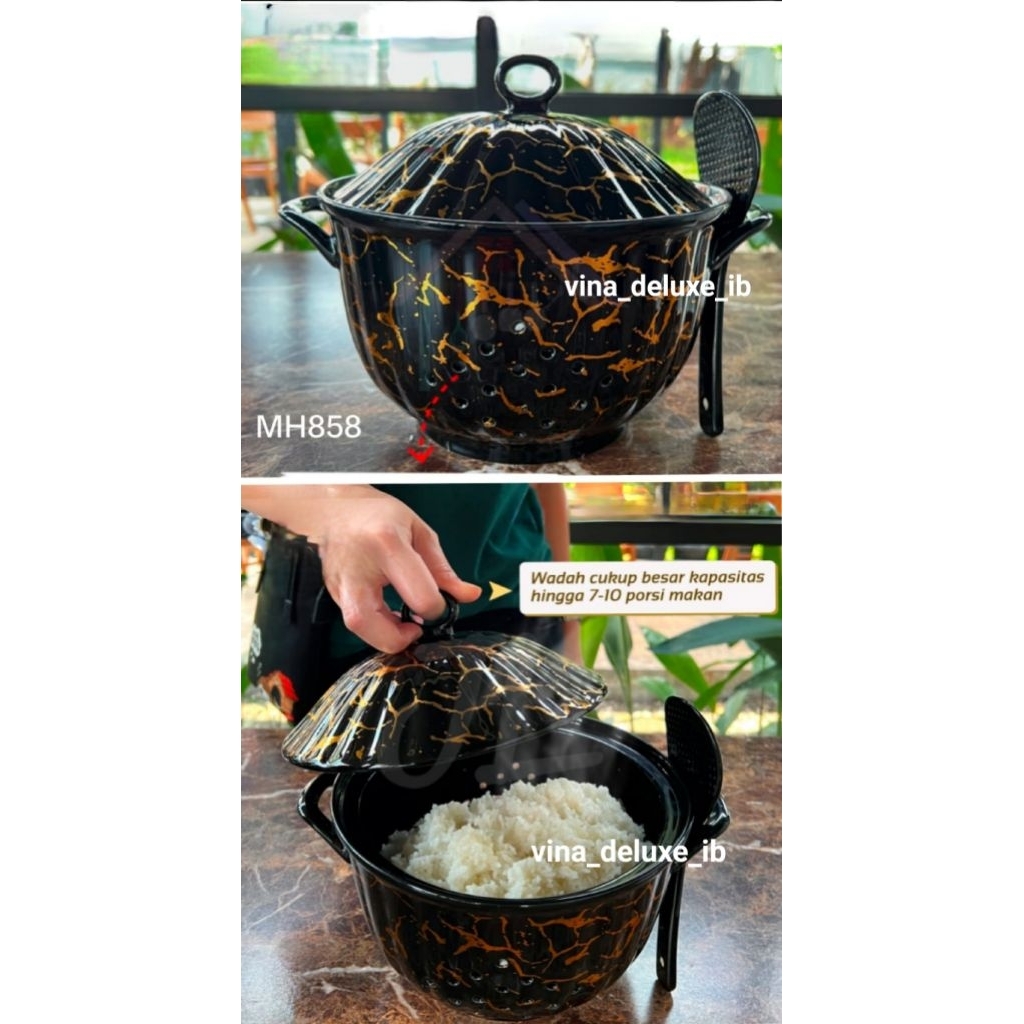 Wadah / Tempat Nasi Keramik Fiorenza