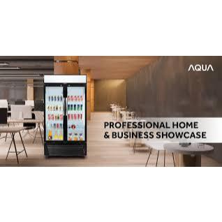 <KSE> Aqua Showcase 2 Pintu AQB 610CD 404 LITER/ AQB 710CD 464 Liter