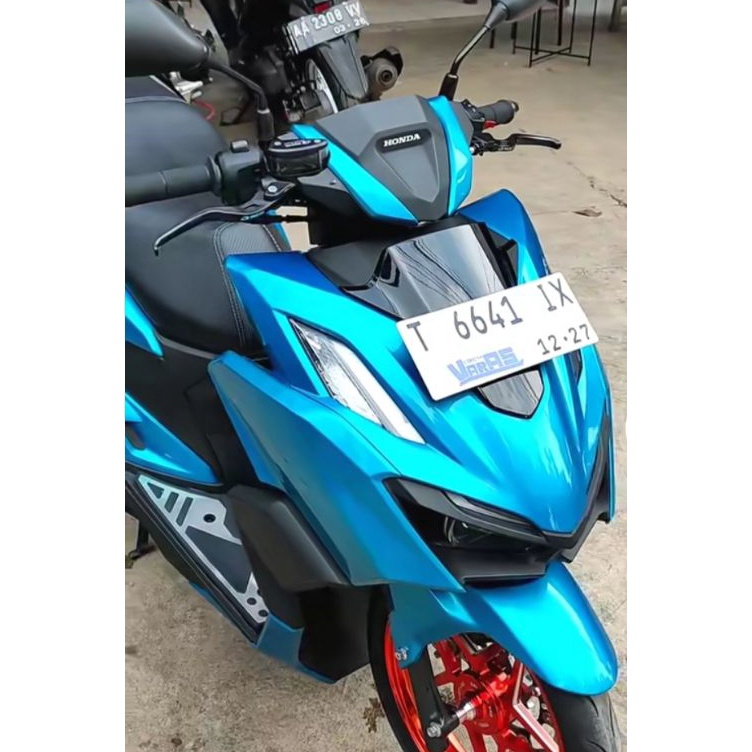 KODE I44L Cat motor warna biru relaxa  cat motor warna biru metalik  cat motor cat mobil cat automot