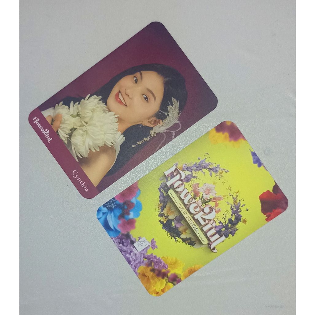 Photocard Cynthia JKT48 _Flowerfull (Official)