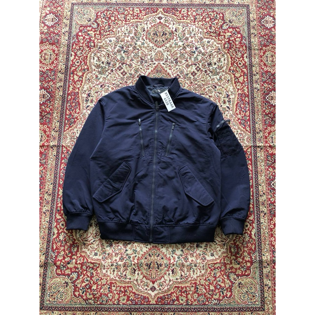 Uniqlo x j+ bomber jacket Casual uniqlo vintage bomber military jacket F833