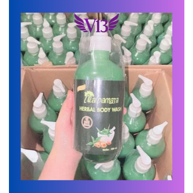 V13SHOP Sabun Arab Nalpamara Cair 100% Original Herbal Body Wash Halal BPOM