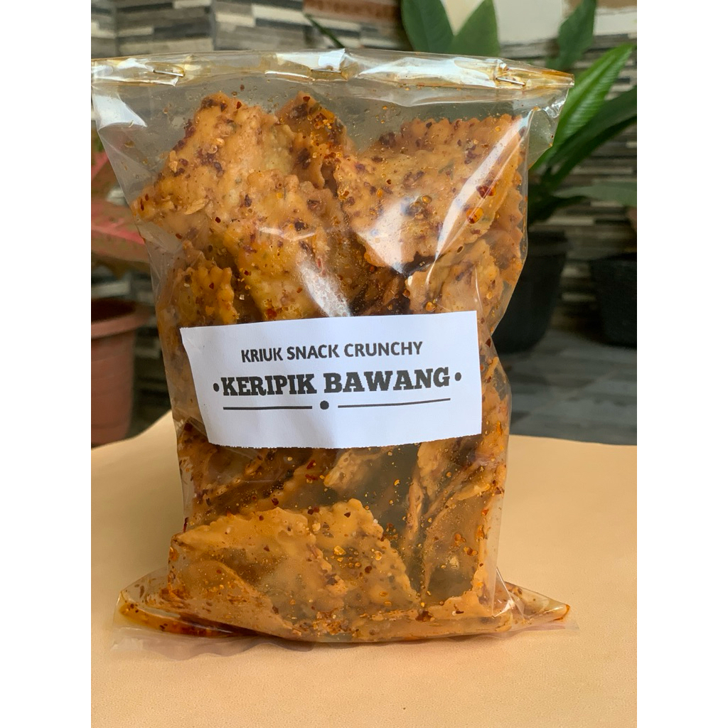 

keripik bawang pedas dewerr