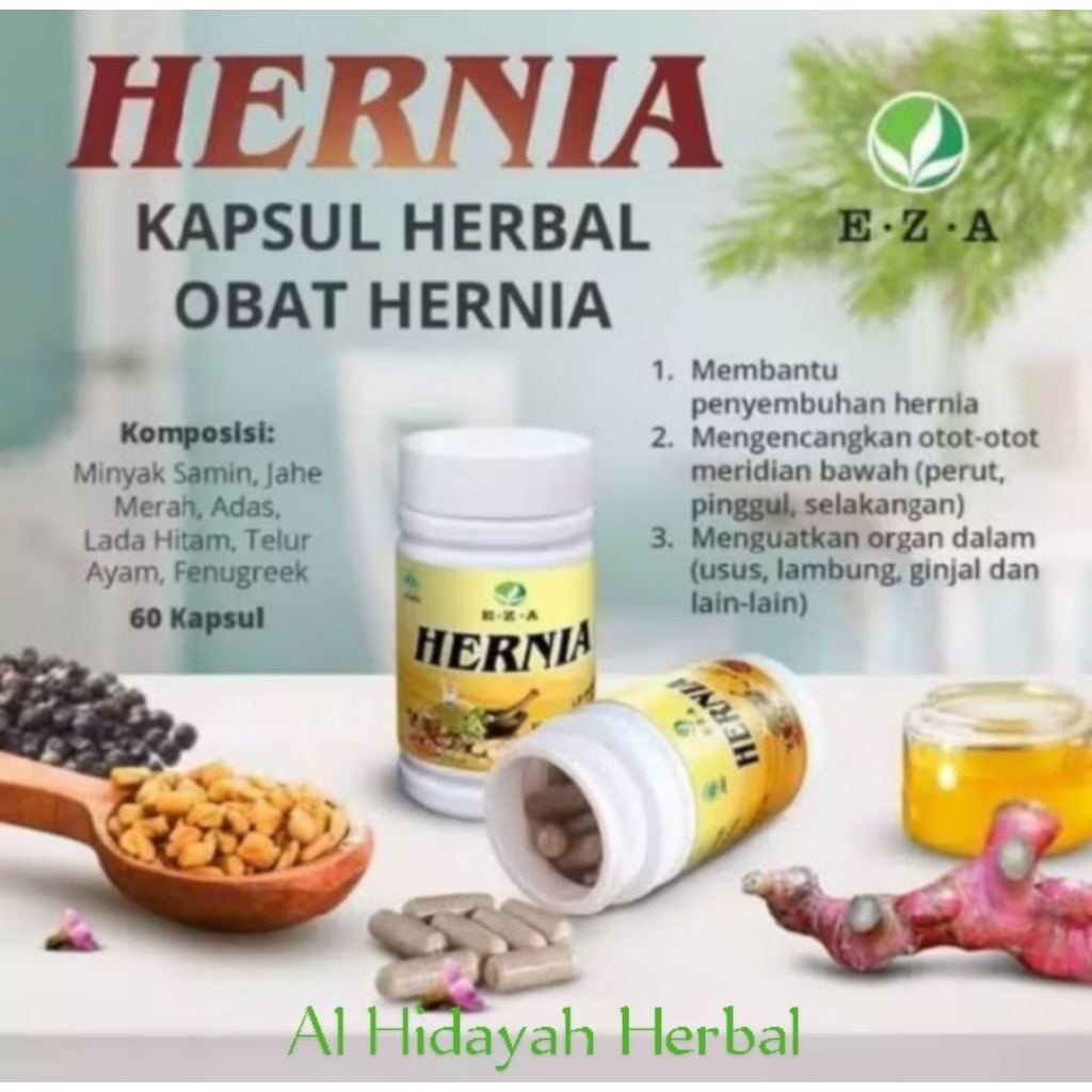 

Hernia Eza (Obat Herbal Hernia, Turun Berok, Kunduran 60Kapsul (Anti Oksidan, Membantu Menjaga Imunitas Tubuh)