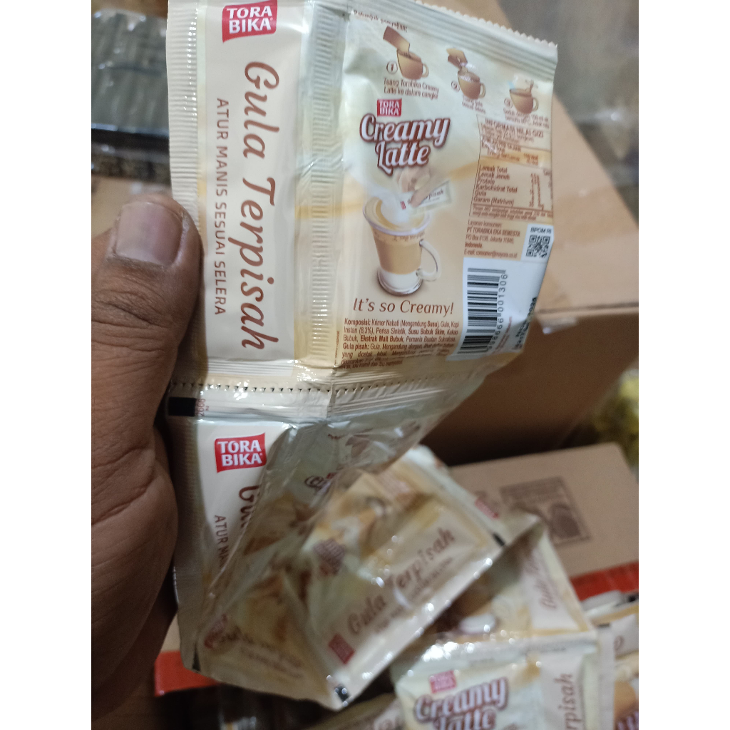 

Kopi Torabika Creamy Latte 1 Renteng Isi 10 Sachet