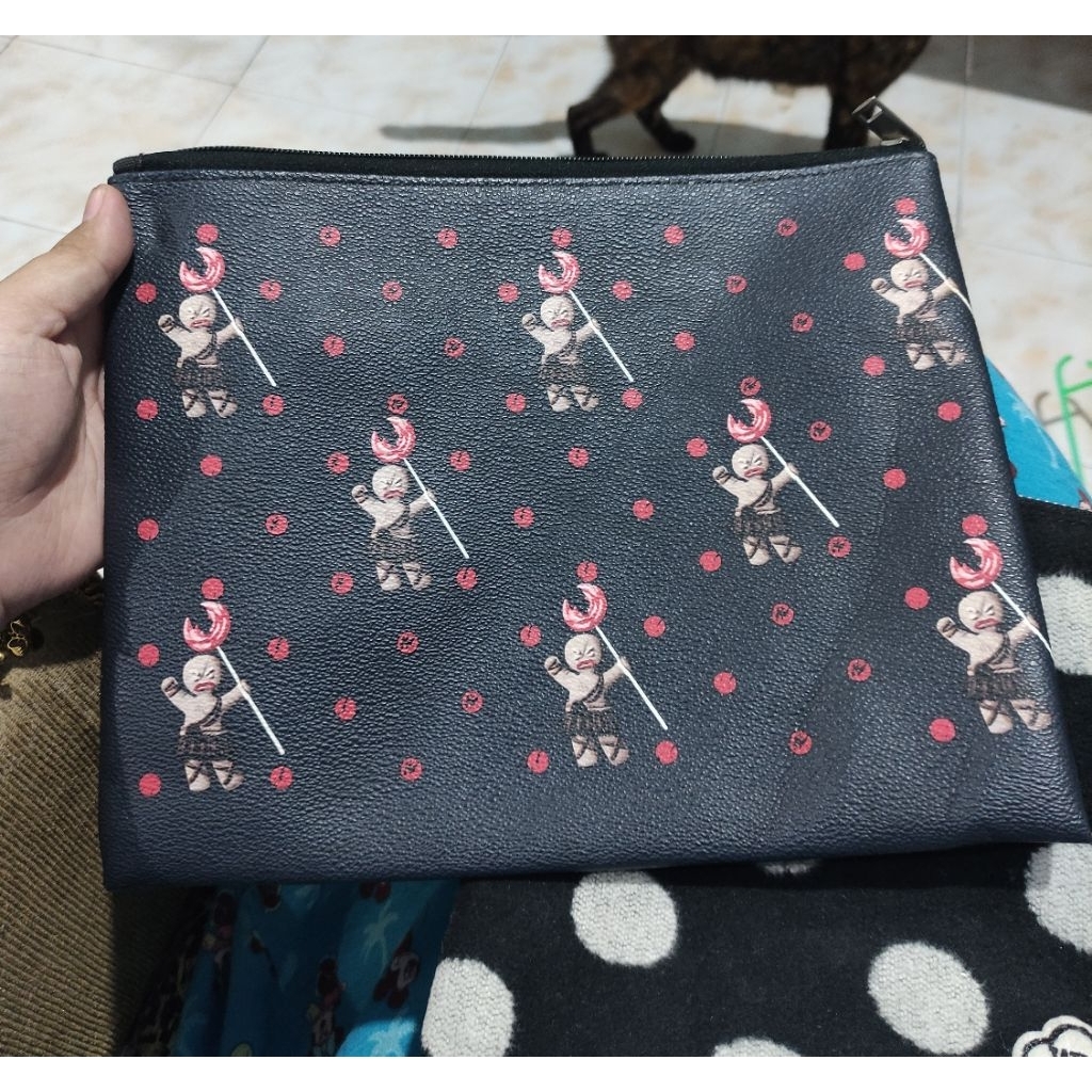 Tas Clutch Pouch Print Preloved