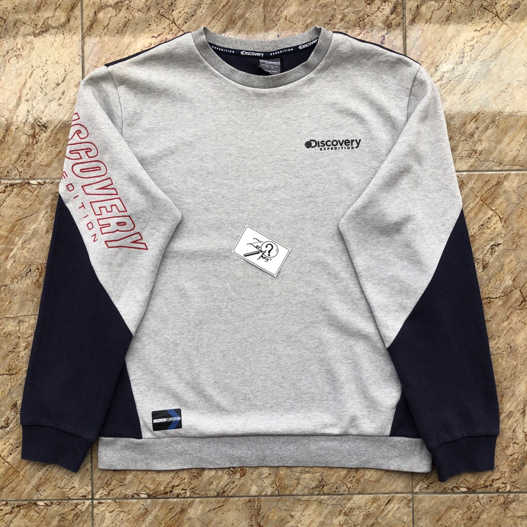 CREWNECK DISCOVERY EXPEDISION ABU NAVY