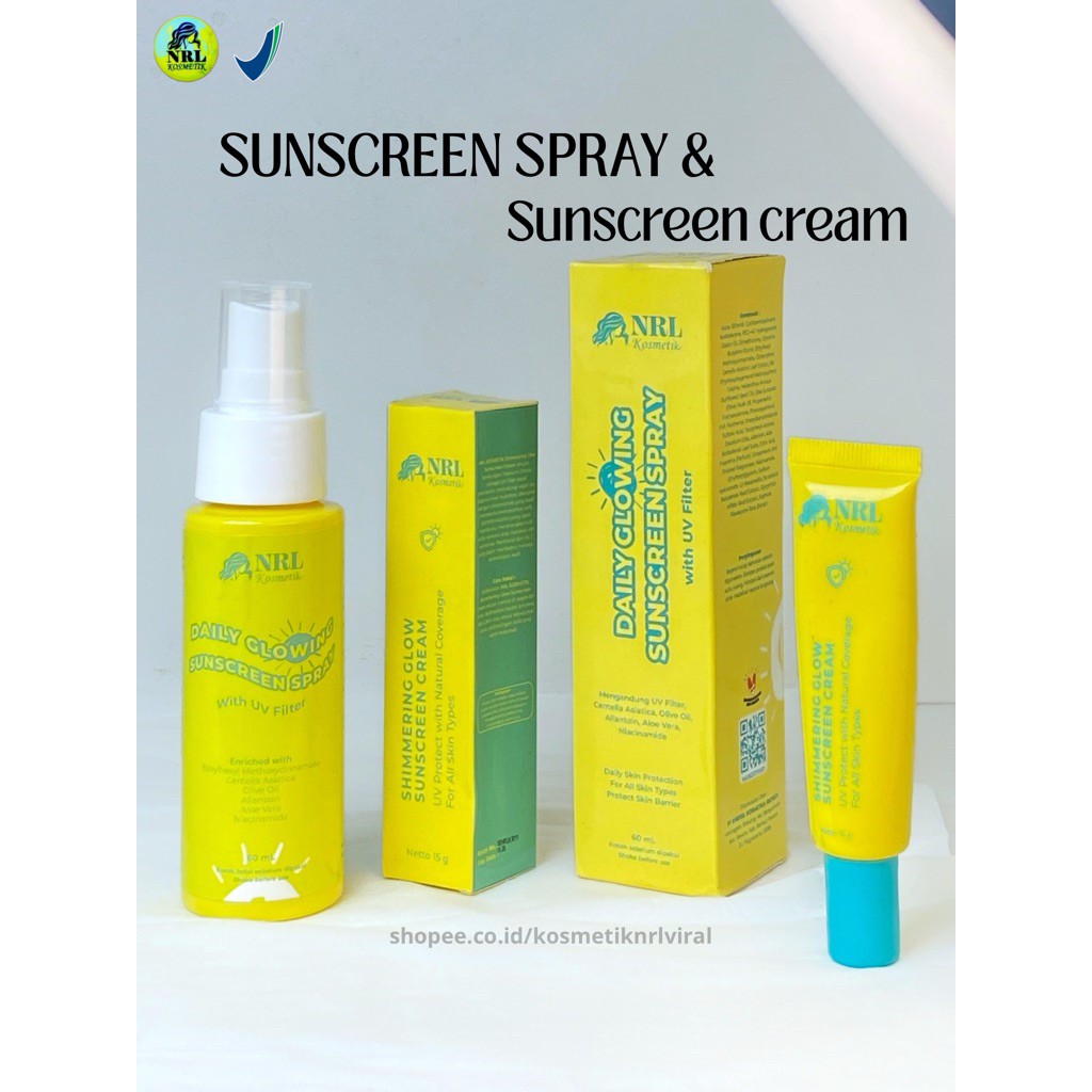 NRL SUNSCREEN DAN SUNBLOCK NRL KOSMETIK ORIGINAL