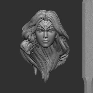 Headsculpt HS Head Wonder Woman Muff Toys ADAM Notaman Shf NWToys Vtoys Romankey Marvel Legends SHF 
