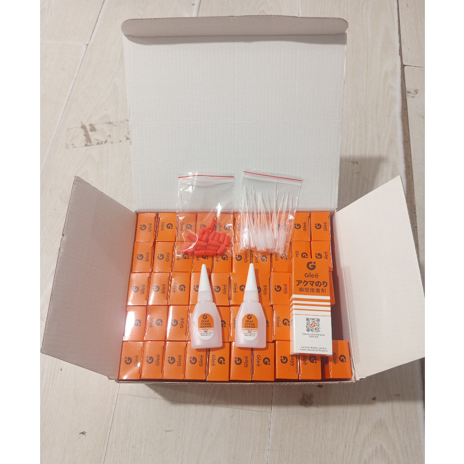 

1BOX ISI 50 PCS LEM G KOREA / POWER GLUE LEM BESI / LEM KACA / LEM G SUPER LENGKET