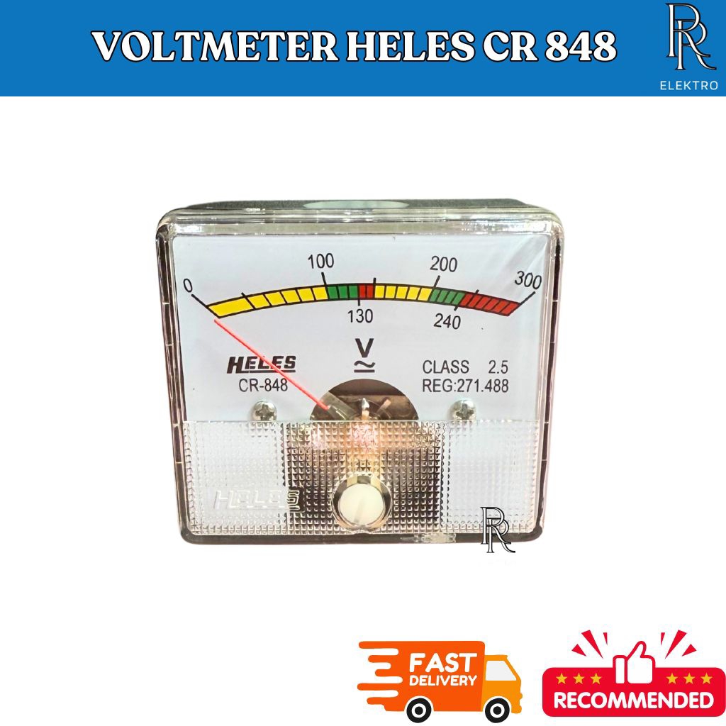 voltmeter heles cr848