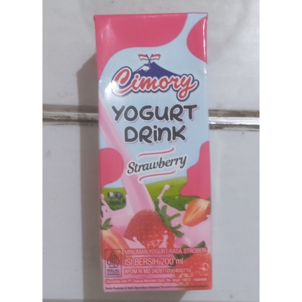 

Cimory Yogurt Drink Rasa Strawberry 200Ml