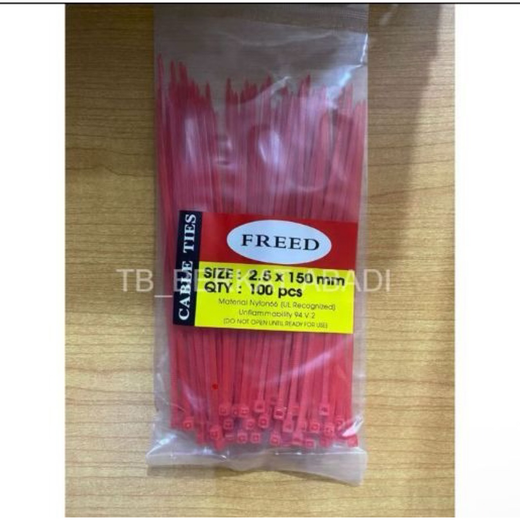 

Kabel Tis WARNA 10cm 15cm 20cm / Kabel Stik Ties WARNA MURAH 10 15 20