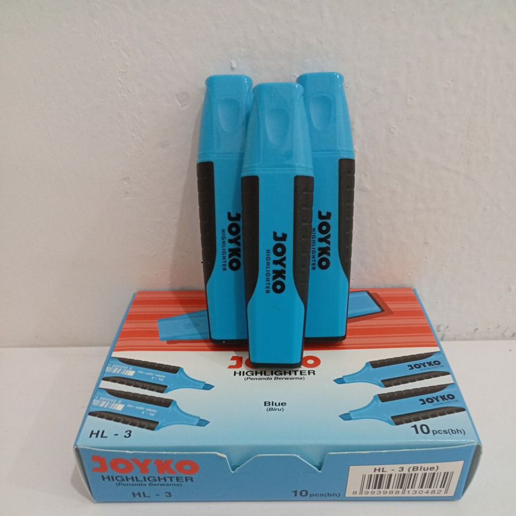 

Joyko Highlighter penanda warna. (harga di atas untuk harga per/pcs)
