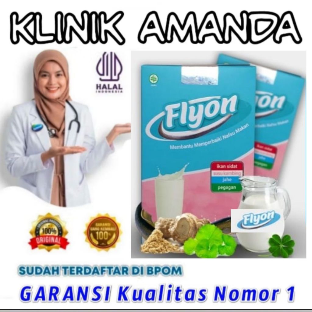 

Susu Flyon Asli Rasa Original Susu Bubuk Formula Penambah Berat Badan Penggemuk Badan Tubuh ideal